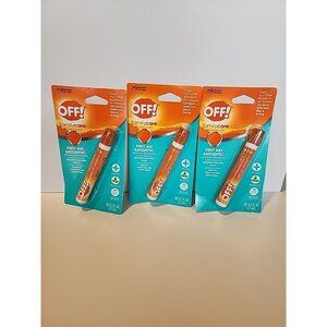 OFF! FamilyCare Bite and Itch Relief Pen Exp 08/26 First Aid Antiseptic Lot Of 3